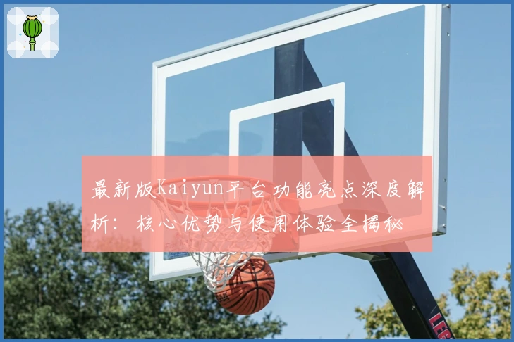最新版Kaiyun平台功能亮点深度解析：核心优势与使用体验全揭秘